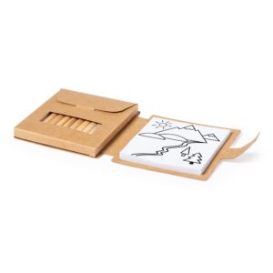 Malset aus Recyclingkarton mit individuellem Branding