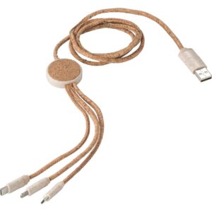 Ladekabel aus Kork für Ihre Werbung